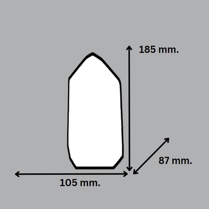 Natural Quartz Obelisk | Quartz Point | Crystal Healing | Home Decor | Crystal Gift