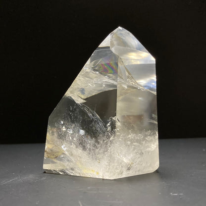 Cristal de cuarzo natural | Cristal arcoíris | Curación con cristales | Decoración del hogar | Piedras preciosas