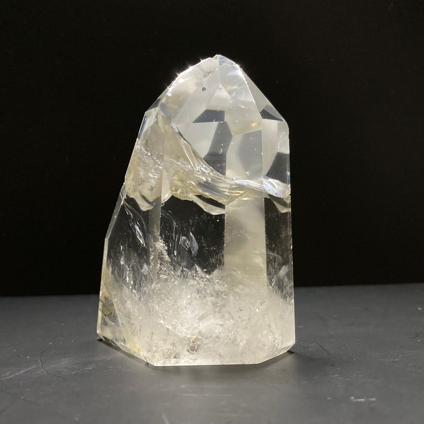 Cristal de cuarzo natural | Cristal arcoíris | Curación con cristales | Decoración del hogar | Piedras preciosas