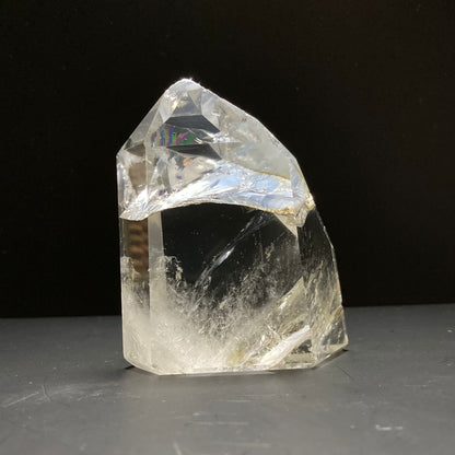 Cristal de cuarzo natural | Cristal arcoíris | Curación con cristales | Decoración del hogar | Piedras preciosas