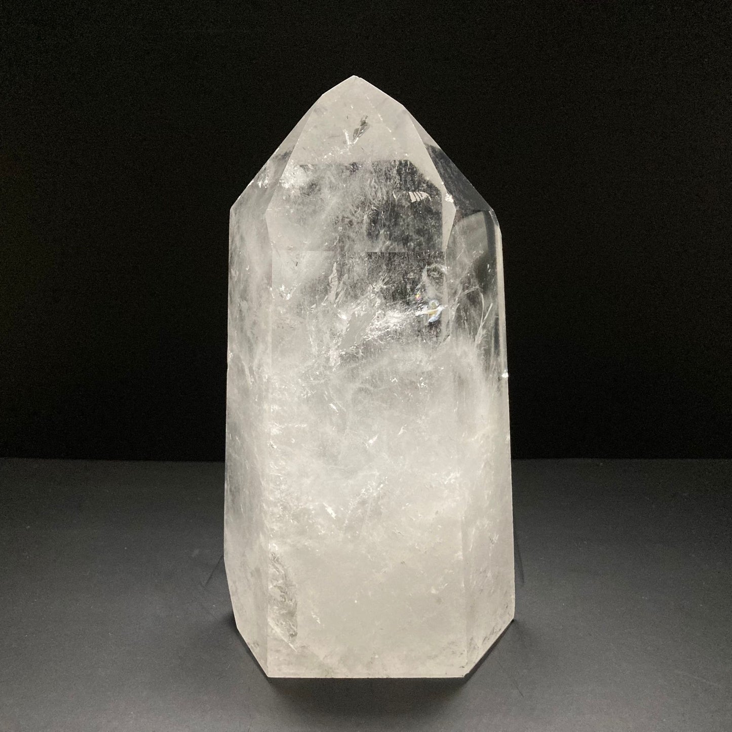 Natural Quartz Obelisk | Quartz Point | Crystal Healing | Home Decor | Crystal Gift