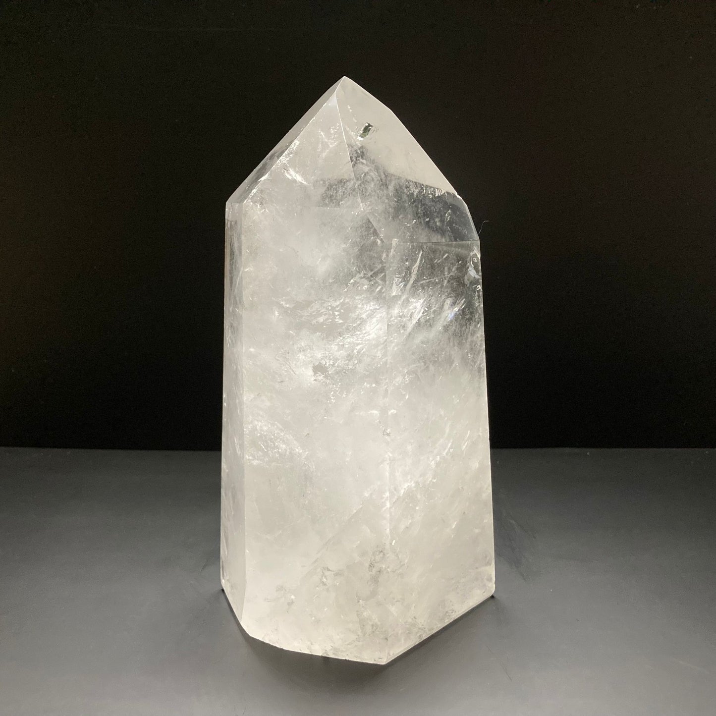 Natural Quartz Obelisk | Quartz Point | Crystal Healing | Home Decor | Crystal Gift