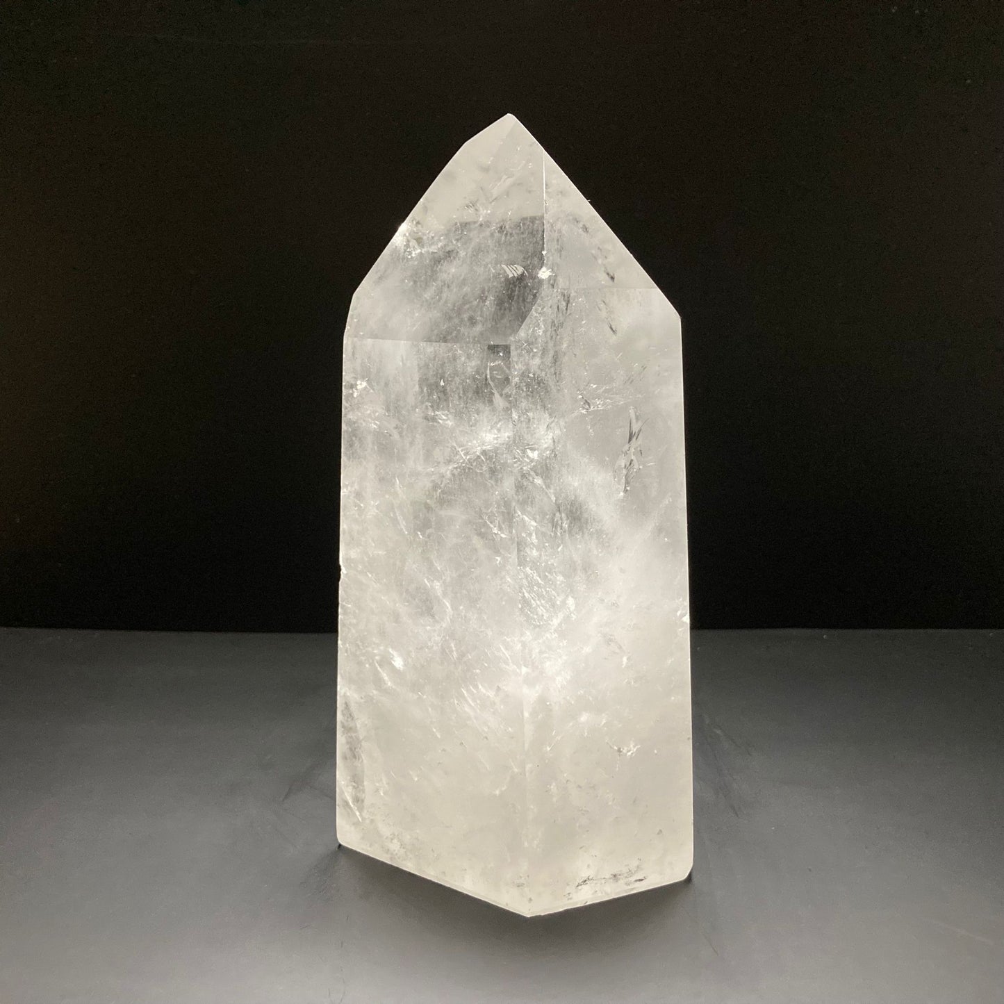 Natural Quartz Obelisk | Quartz Point | Crystal Healing | Home Decor | Crystal Gift