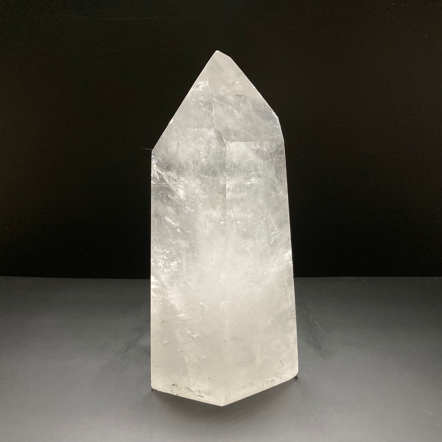 Natural Quartz Obelisk | Quartz Point | Crystal Healing | Home Decor | Crystal Gift