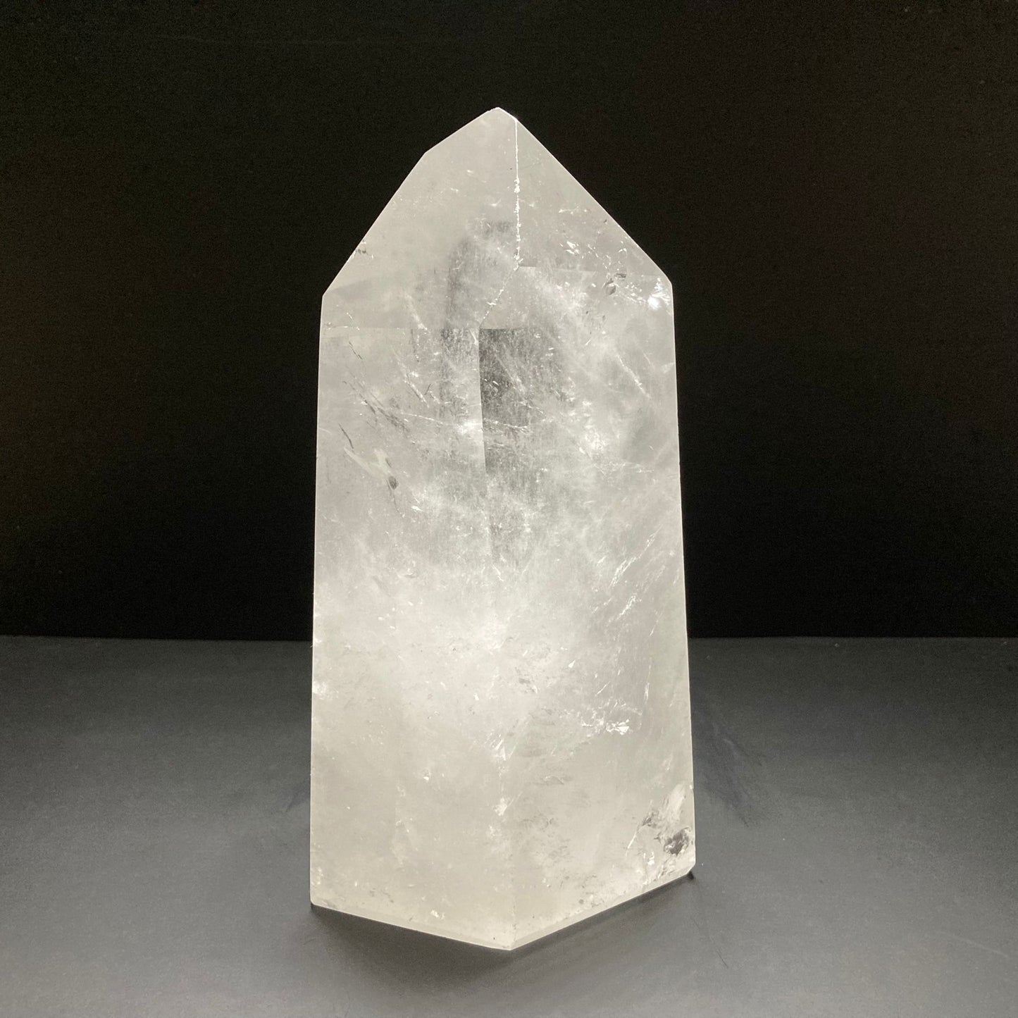 Natural Quartz Obelisk | Quartz Point | Crystal Healing | Home Decor | Crystal Gift