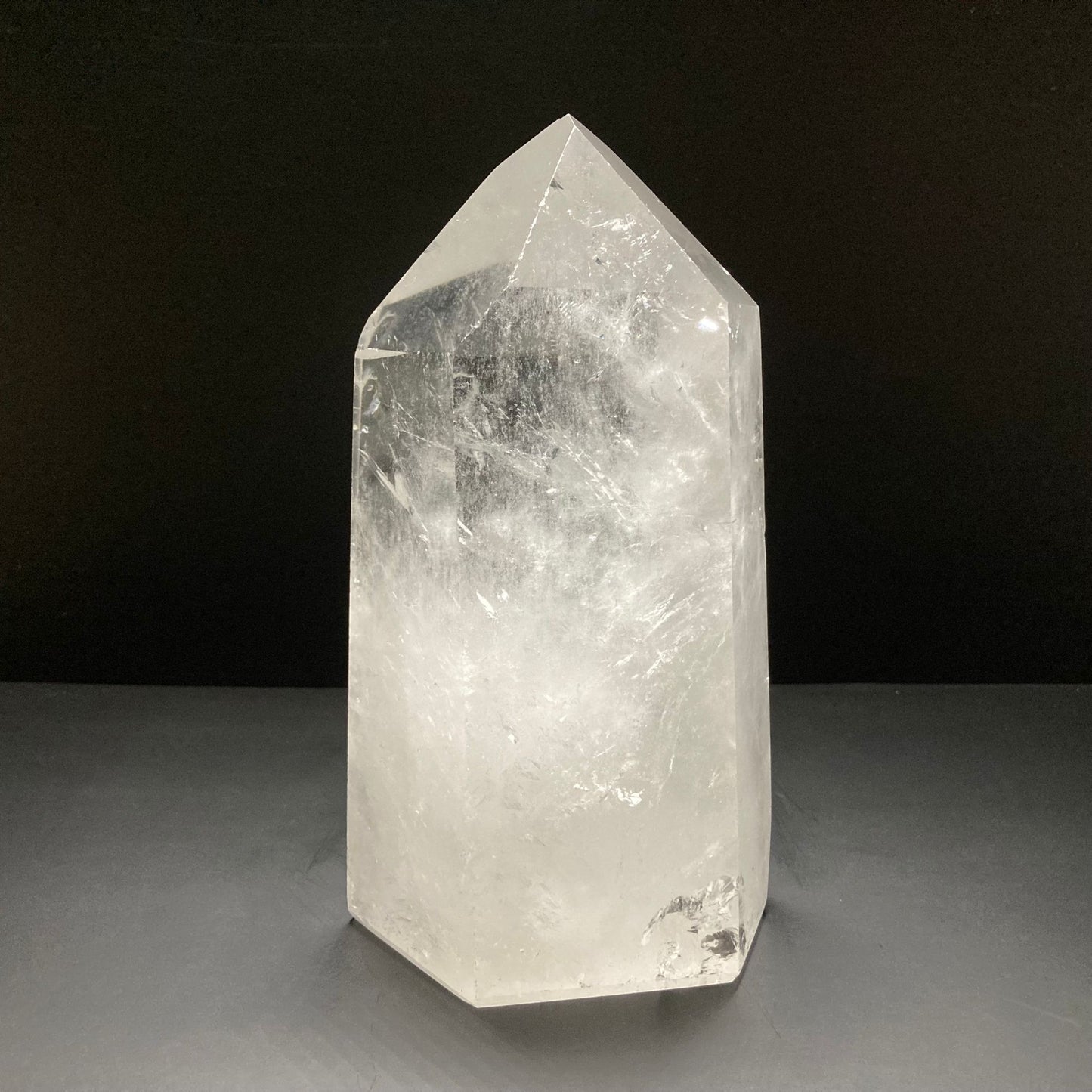 Natural Quartz Obelisk | Quartz Point | Crystal Healing | Home Decor | Crystal Gift