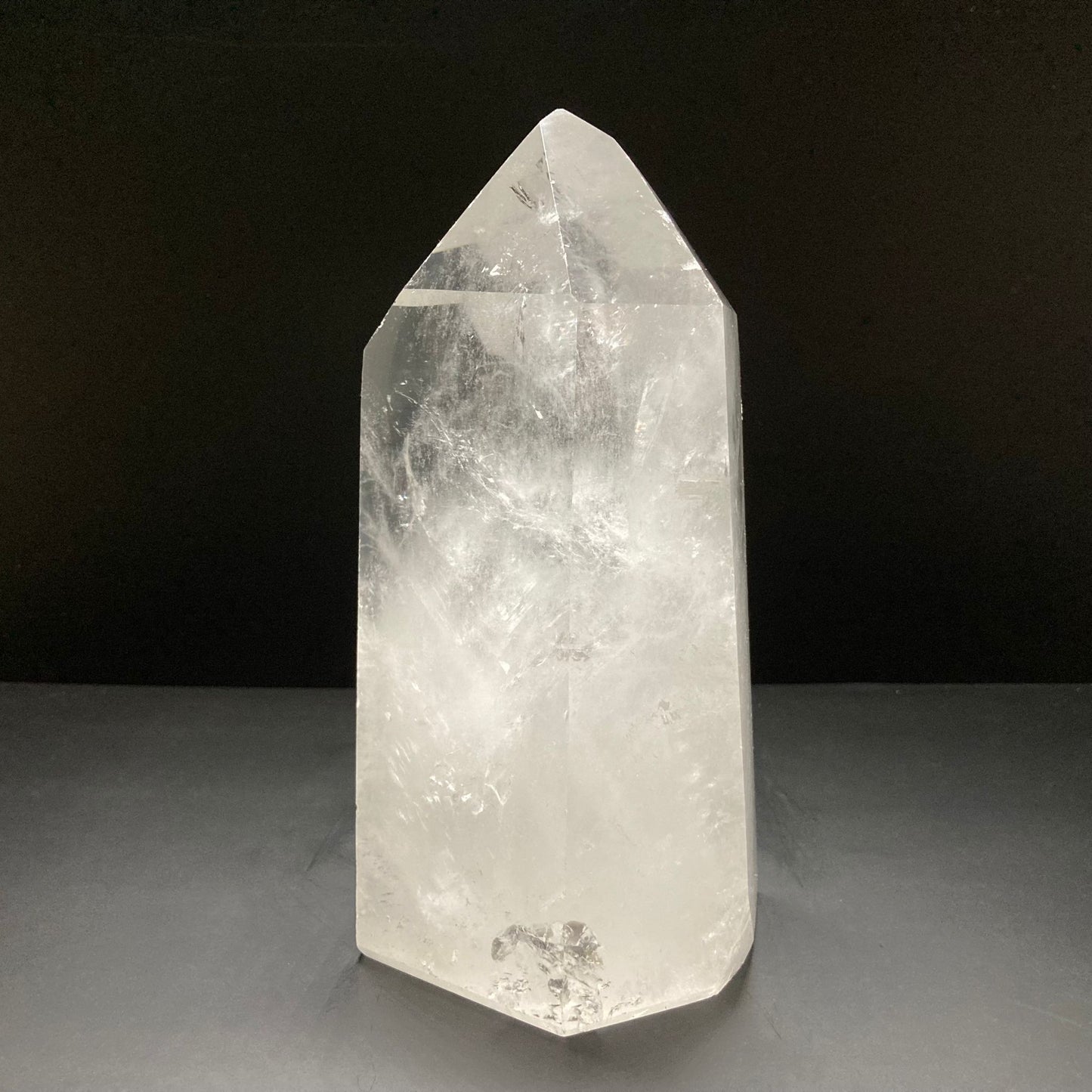 Natural Quartz Obelisk | Quartz Point | Crystal Healing | Home Decor | Crystal Gift