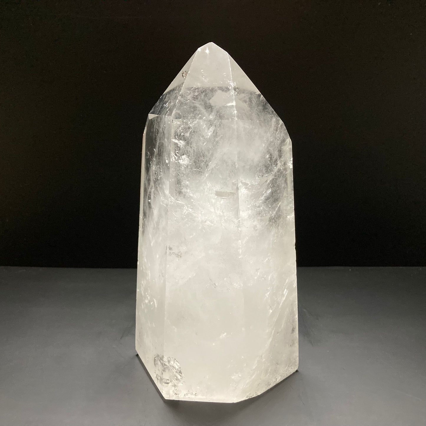 Natural Quartz Obelisk | Quartz Point | Crystal Healing | Home Decor | Crystal Gift