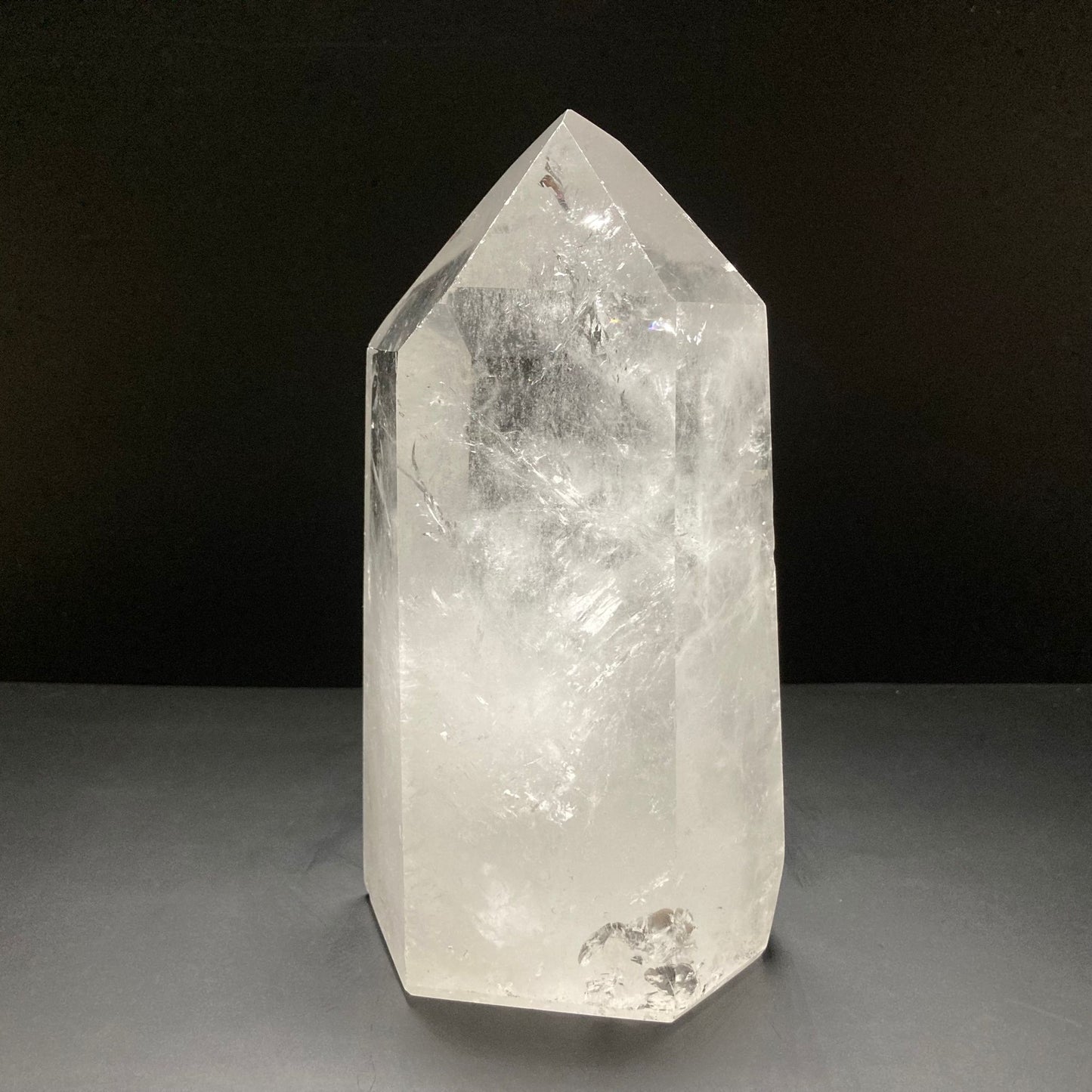 Natural Quartz Obelisk | Quartz Point | Crystal Healing | Home Decor | Crystal Gift